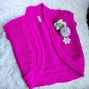 Cherokee short sleeve cardigan